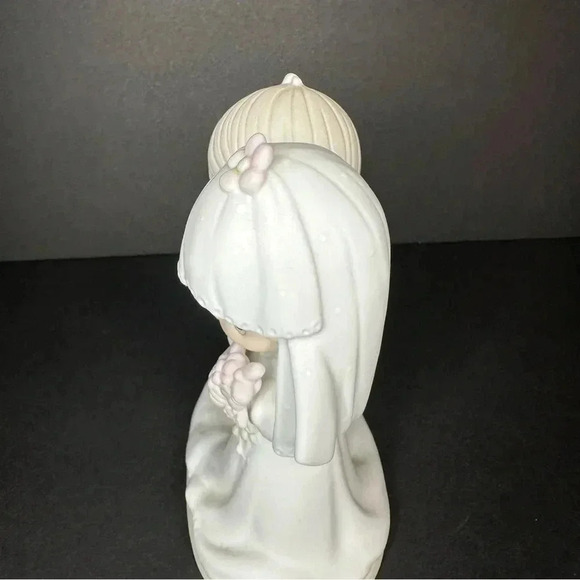 1 Precious Moments The Lord Bless You and Keep You Wedding Bride & Groom - Picture 9 of 11